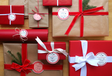 free printable holiday christmas gift tags